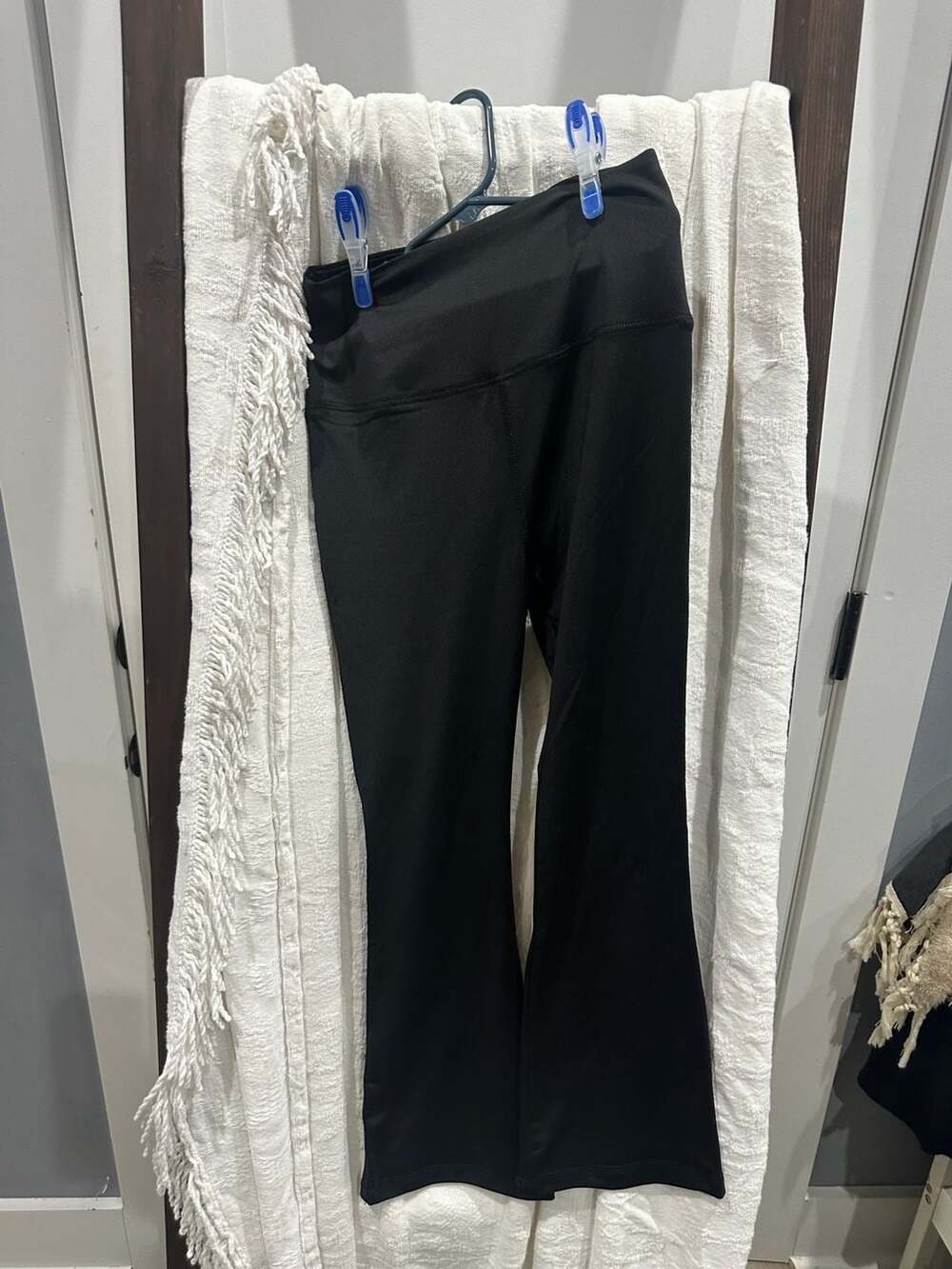 Lululemon Groove Pant Size 12-14 Black Flare Yoga Pants